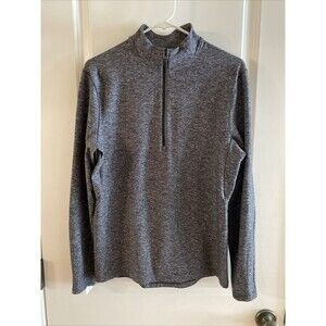Lululemon 1/2‎ Zip Black White Pullover Men's -Size Small